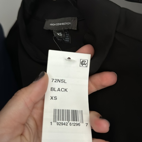 French Connection button down t-shirt blouse. NWT! - Picture 2 of 2